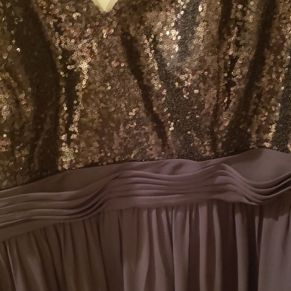 Black Sequin Formal Dress - Picture 3 of 5